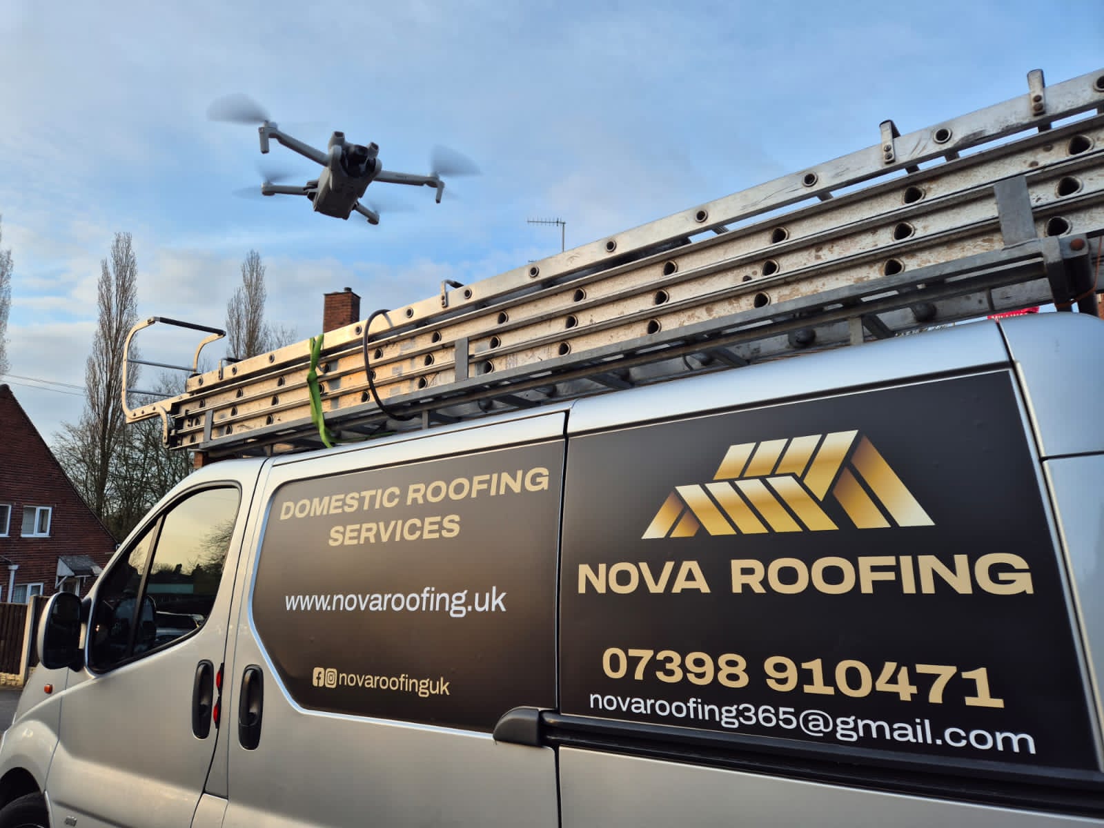Drone surveys available from Nova Roofing